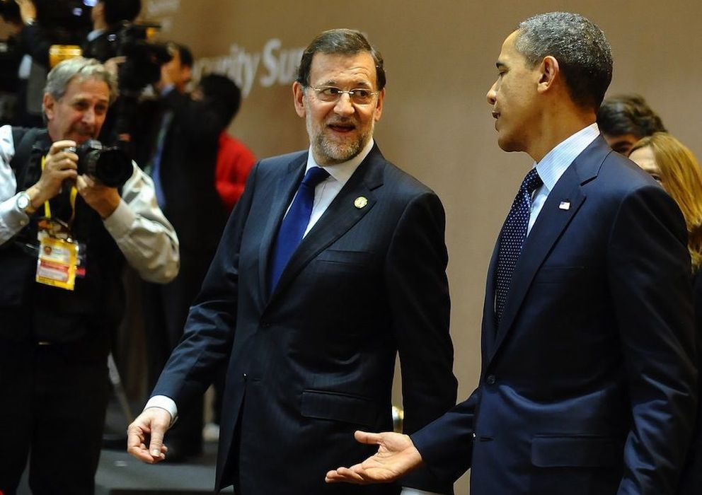 Foto: Mariano Rajoy y Barack Obama, en una foto de archivo. (EFE)