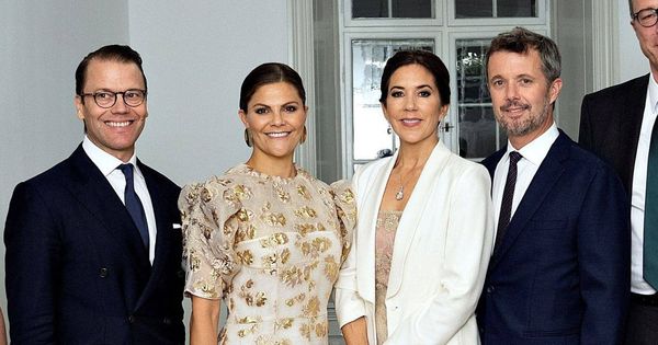 Foto: Los príncipes de Dinamarca y Suecia, este martes en Copenhague. (EFE)