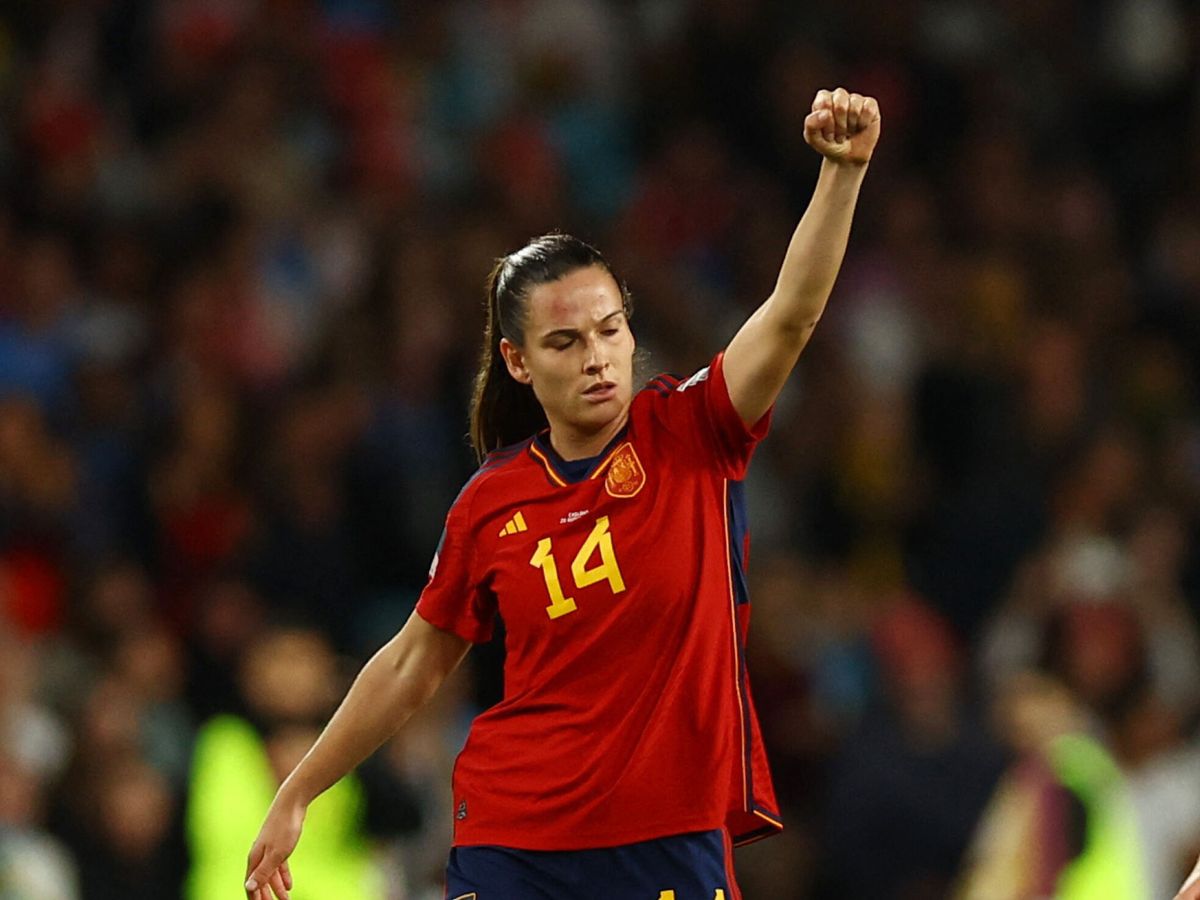 Foto: La jugadora Laia Codina en un partido de la Selección. (Reuters/Hannah Mckay)