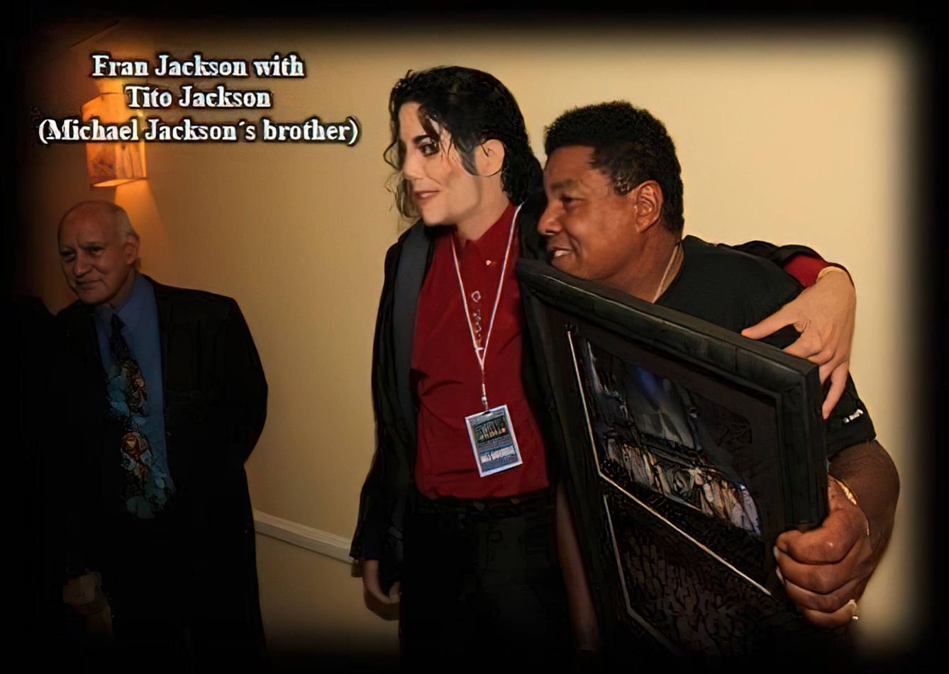 Francisco con el hermano de Michael Jackson. (Cedida por el artista)
