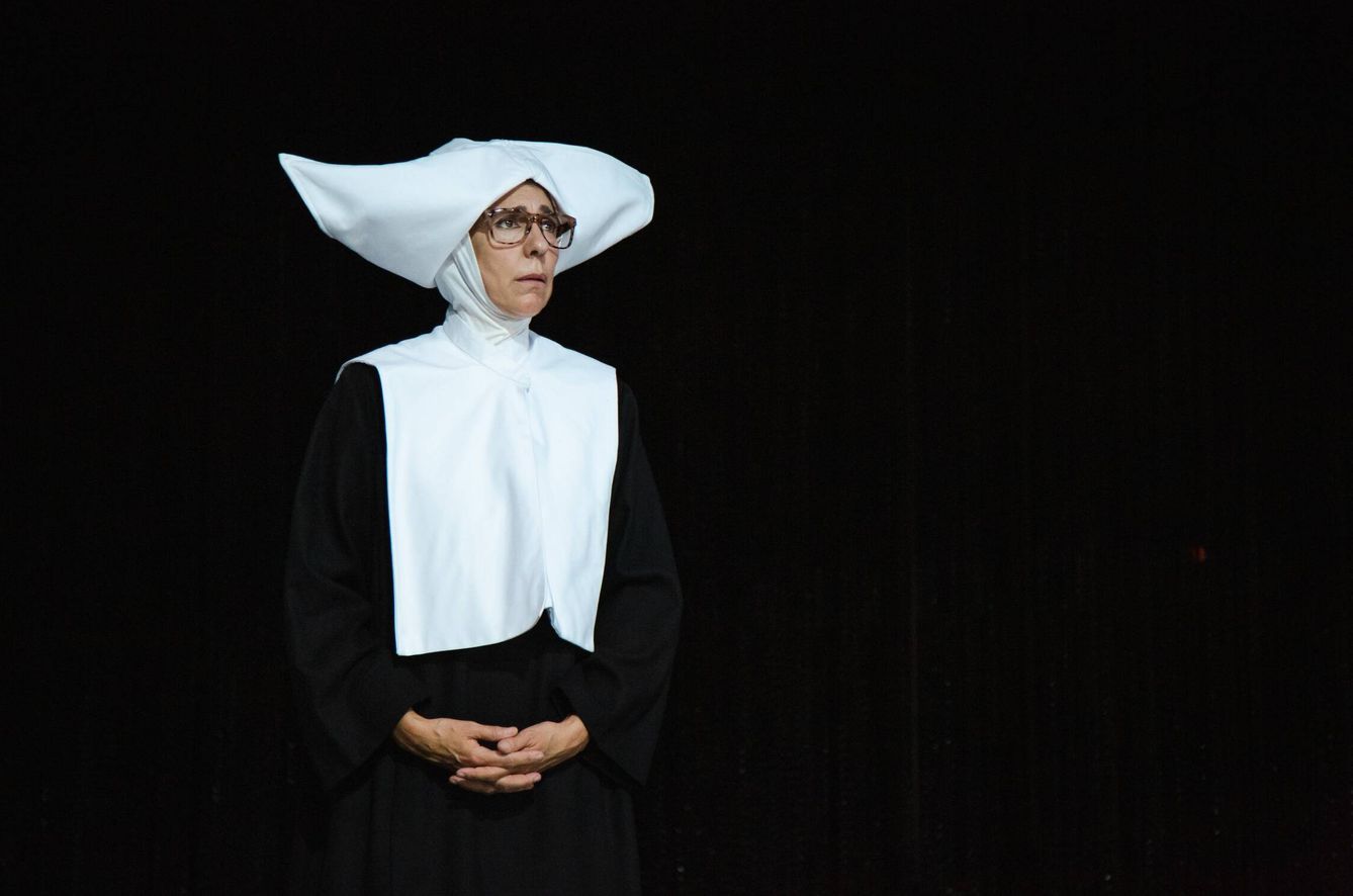 Gabriela Flores en 'La madre de Frankenstein'. Dirección, Carme Portaceli. 2023. Foto, Geraldine Leloutre.