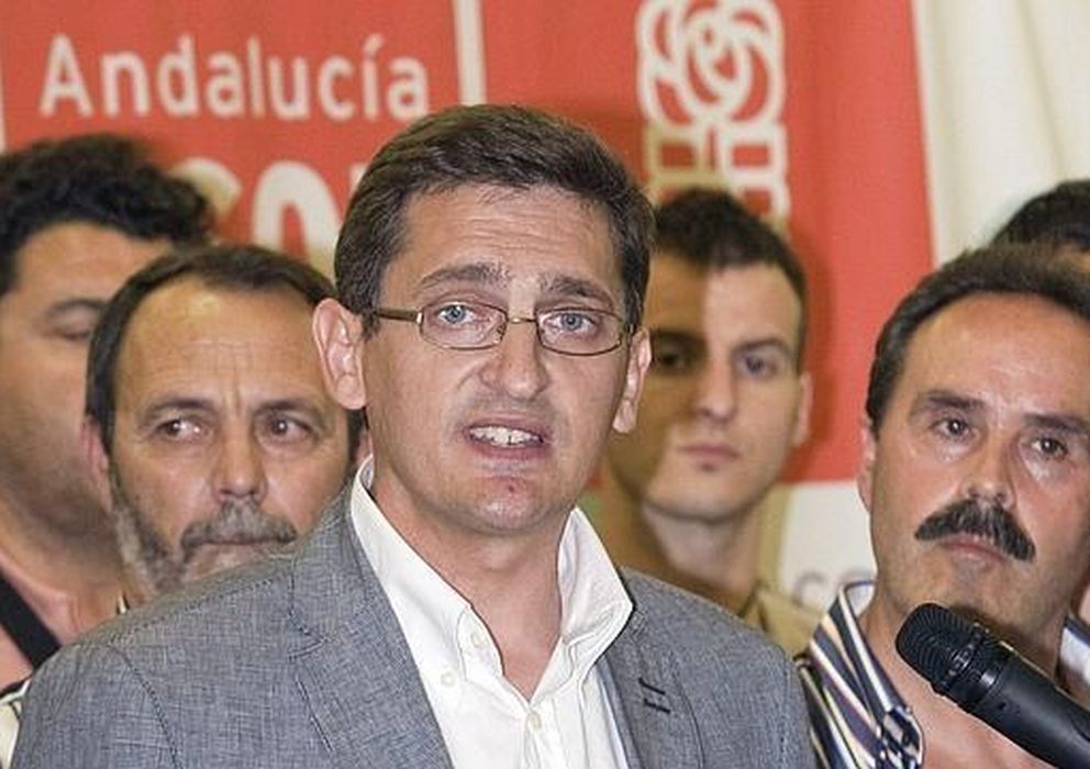 Foto: José Luis Sánchez Teruel, secretario general del PSOE de Almería. (EFE)