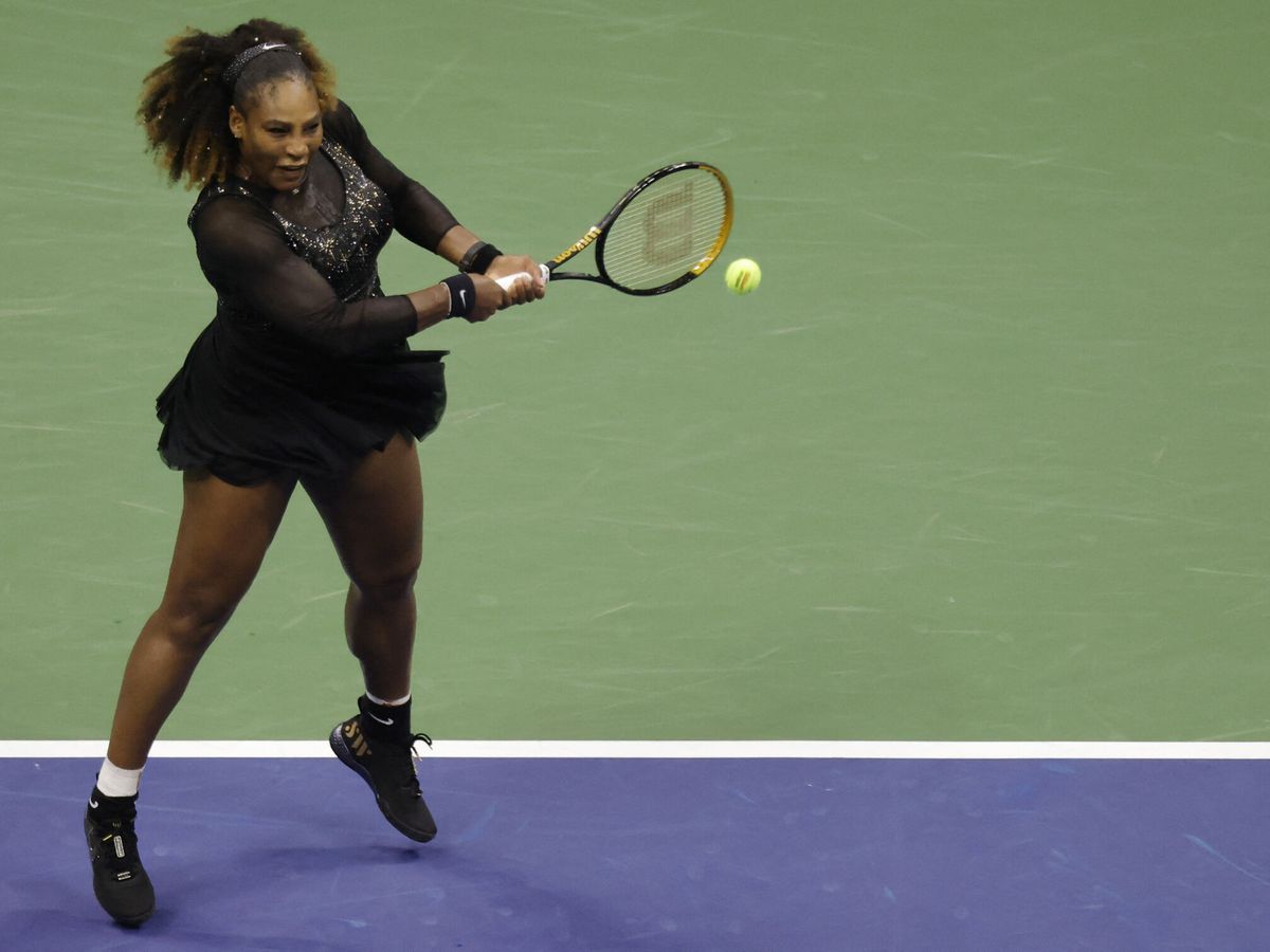 Foto: Serena Williams contra Danka Kovinic. (Reuters/Geoff Burke)