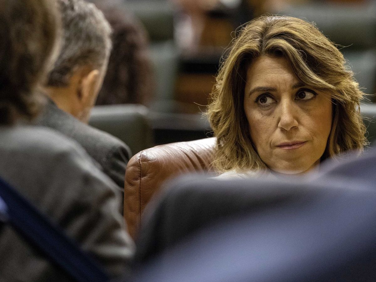 Foto: La presidenta del grupo parlamentario socialista, Susana Díaz. (EFE)
