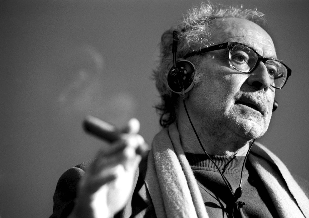 Foto: El director de 'Adiós al lenguaje', Jean-Luc Godard (EFE)