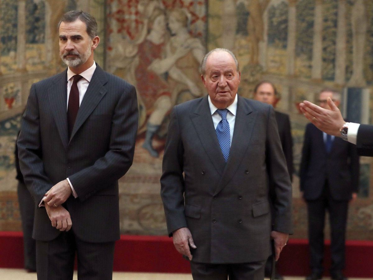 Foto: Felipe VI y el rey Juan Carlos, en una imagen de archivo. (EFE)