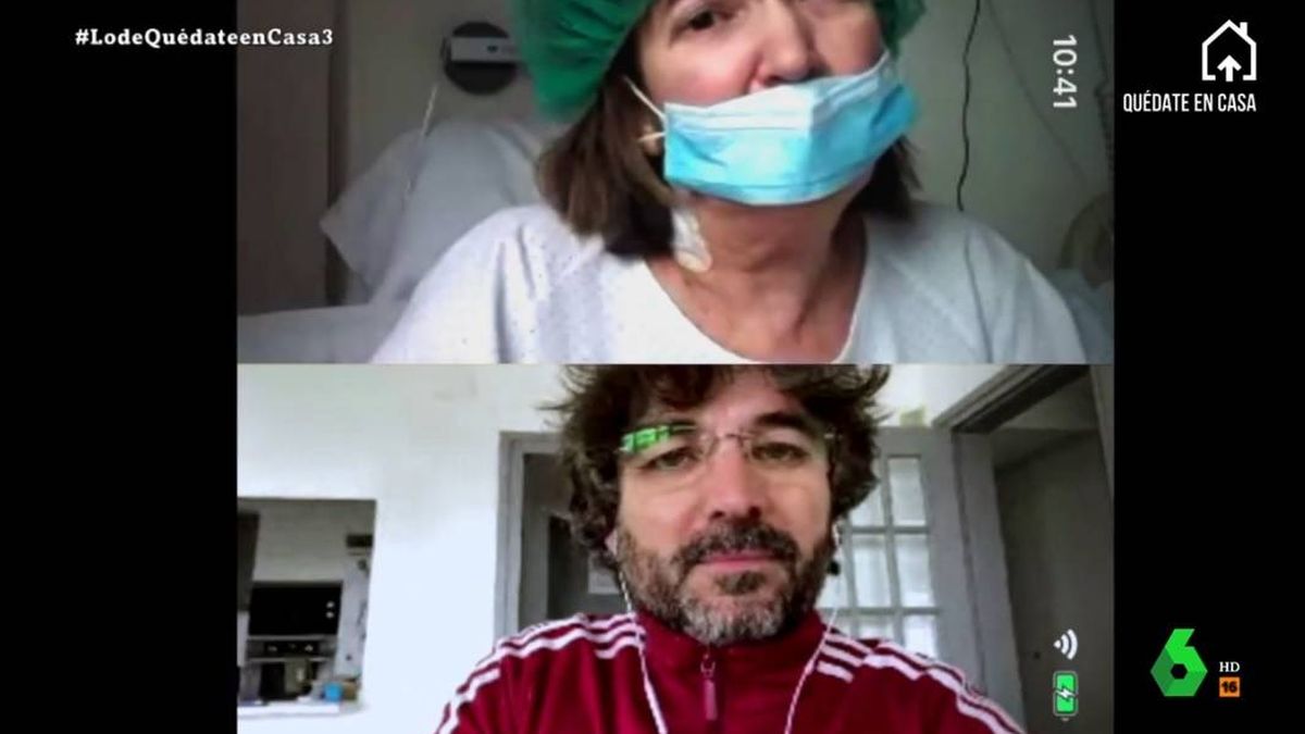 Jordi Évole se emociona con el testimonio de Consol, una paciente de coronavirus: "Me ha dejado tocado"