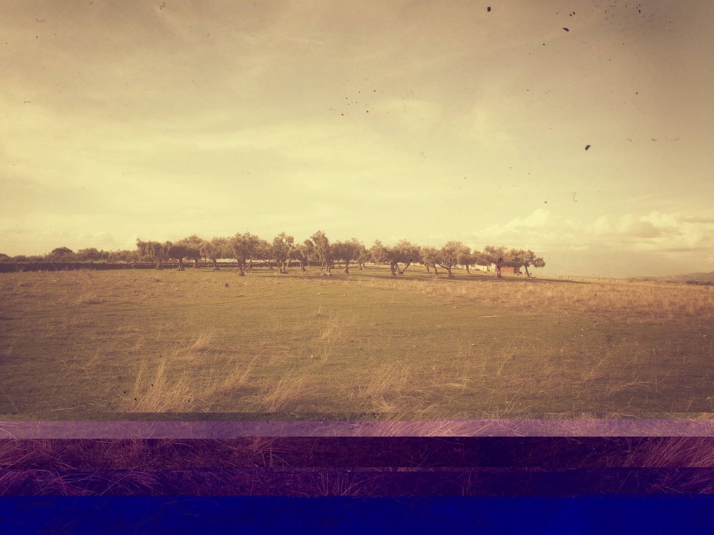 La foto del mismo paisaje, hace varias décadas… o pasada por el efecto ‘ilum.retro’ de Snapseed
