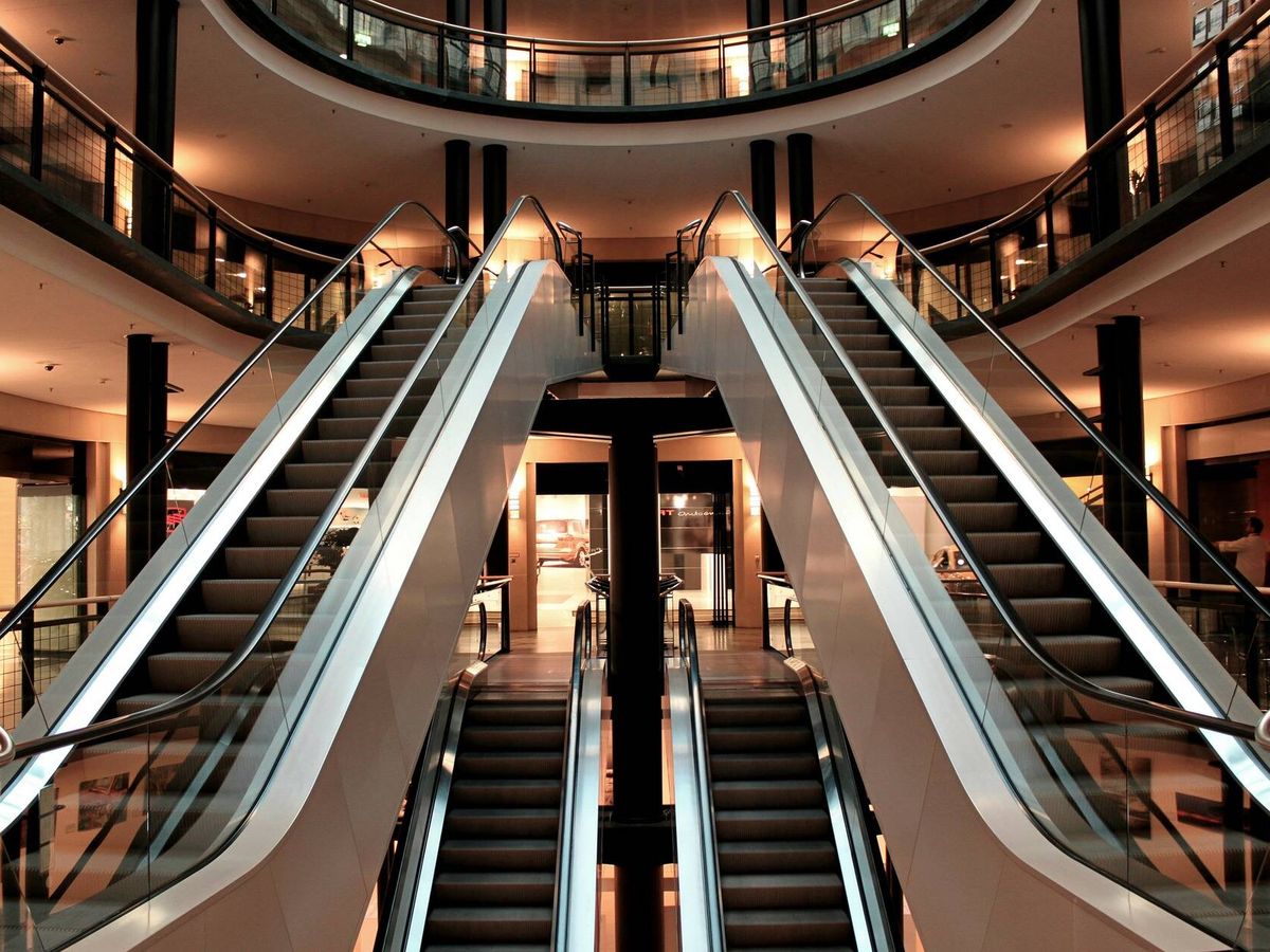 Foto: Escaleras mecánicas realizadas por Zardoya Otis